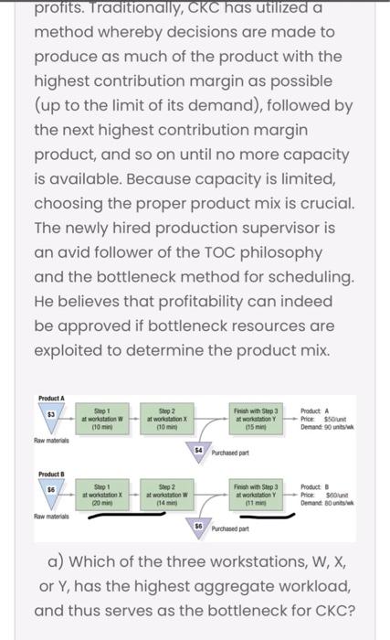 profits. Traditionally, CKC has utilized a method