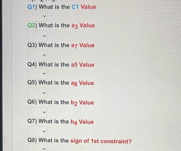 QUESTION 18 Formulation Problem: points A pastry