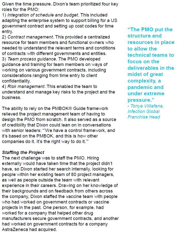 Question 1: 1.1 Generally speaking, a project