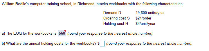 PLEASE ANSWER PART A CORRECTLY AS WELL William