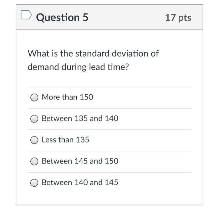 please show work and answer question 5! For