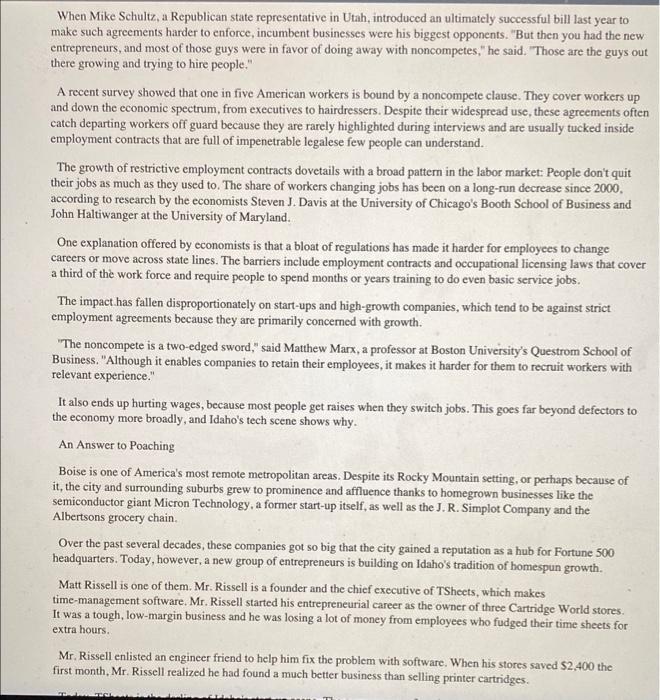 this is the question. other is course article