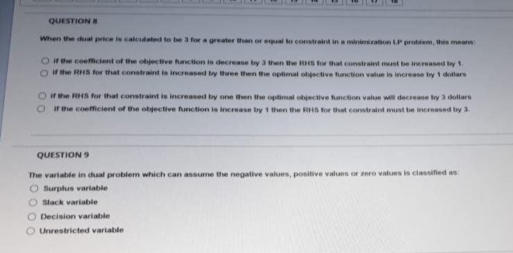 Do it quickly please QUESTION 1 The type of