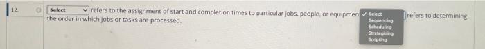 12 refers to determining refers to the assignment