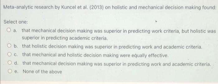 Your company is testing out a new structured job