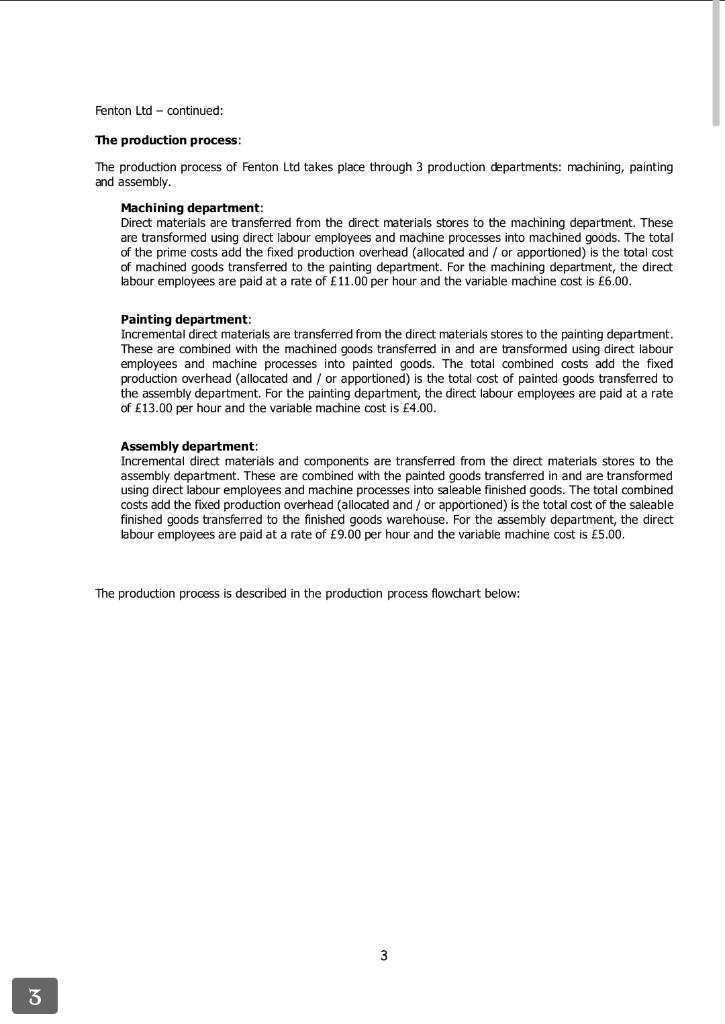 Fenton Ltd Fenton Ltd is a manufacturing