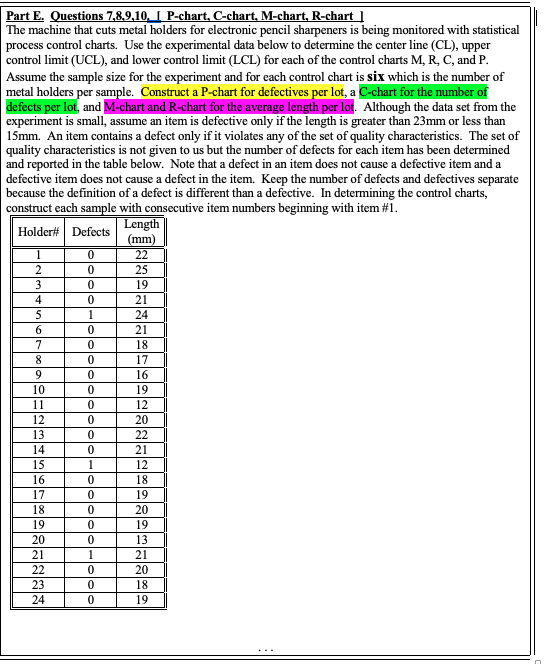 Can you please check my answers? 1 3 4 0 0 Part