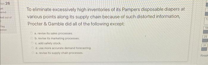 on 26 et ered ked out of 1 Flag stion 19 To