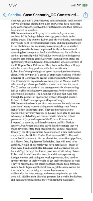 Summary: Develop a Respect in the Workplace