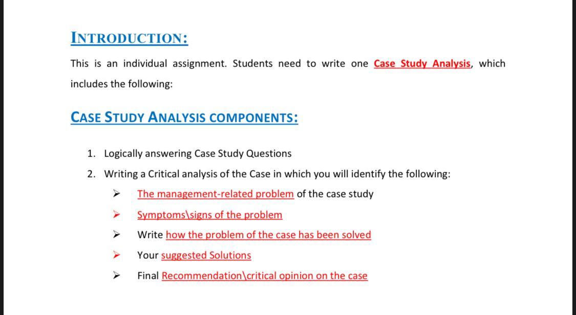 report about answer the question following :