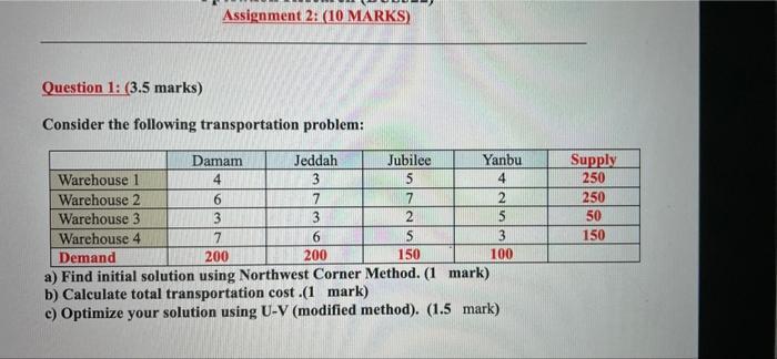 please important I need to answers of only b and