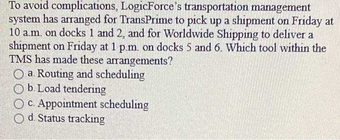 To avoid complications, LogicForce's