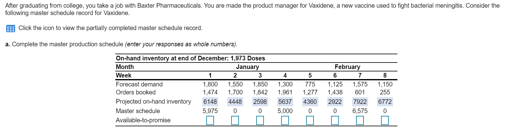 After graduating from college, you take a job