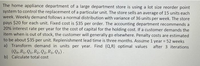 I need some help with this problem The home