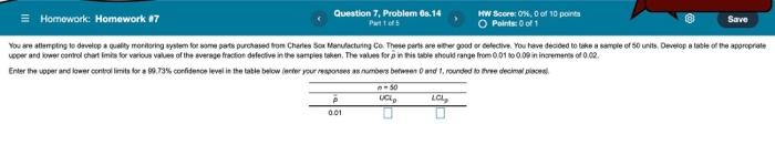 Homework: Homework #7 Question 1. Problem 6.8