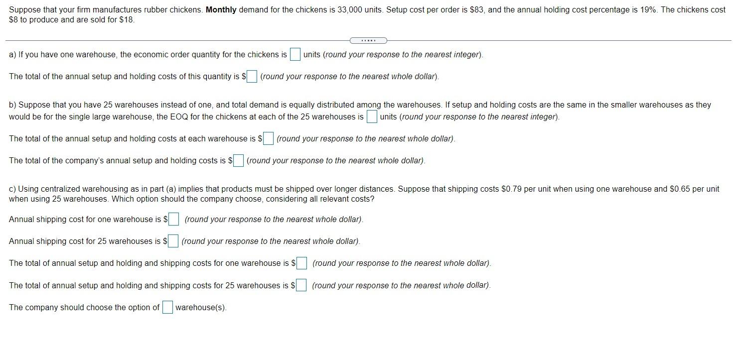 Suppose that your firm manufactures rubber