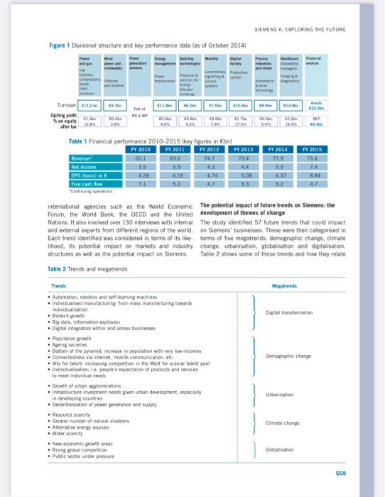 CASE STUDY Siemens A: exploring the future Gerry