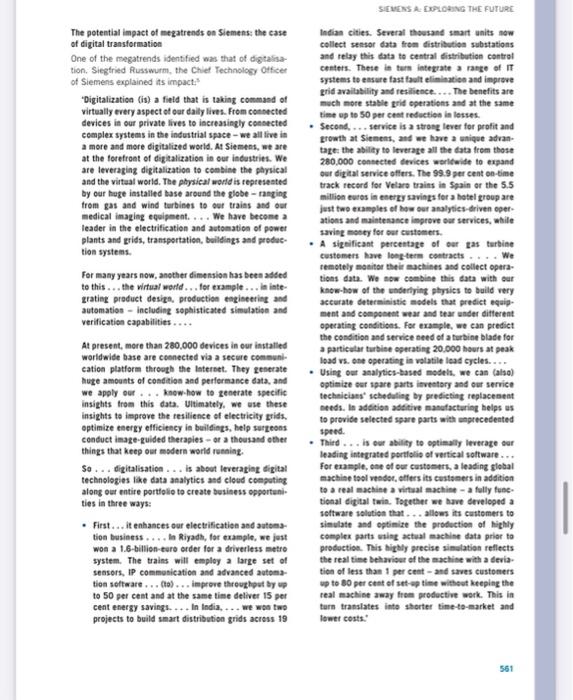 CASE STUDY Siemens A: exploring the future Gerry