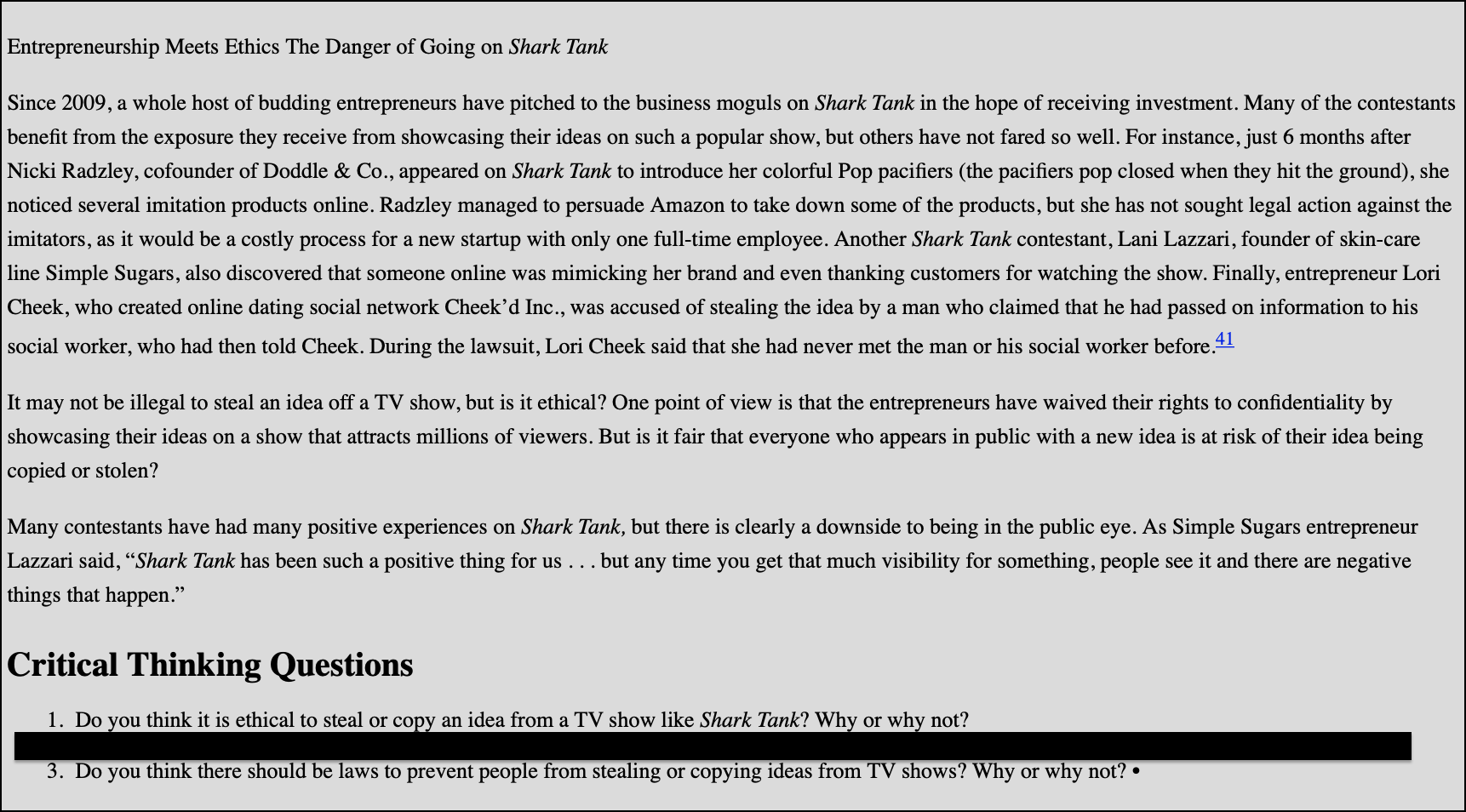 Entrepreneurship Meets Ethics The Danger of Going