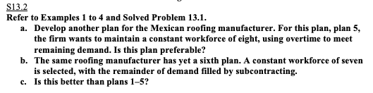 S13.2 Refer to Examples 1 to 4 and Solved Problem