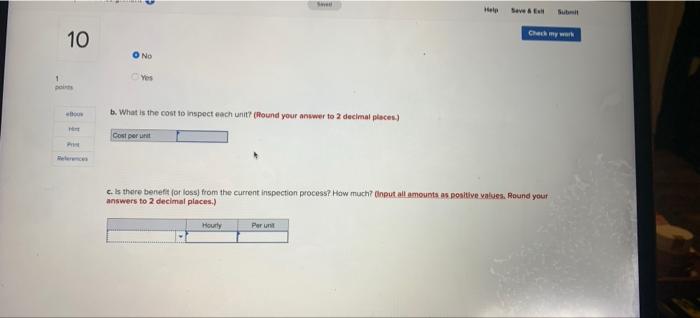 Chapter 10 Assignment - Help Save & E Sum Check