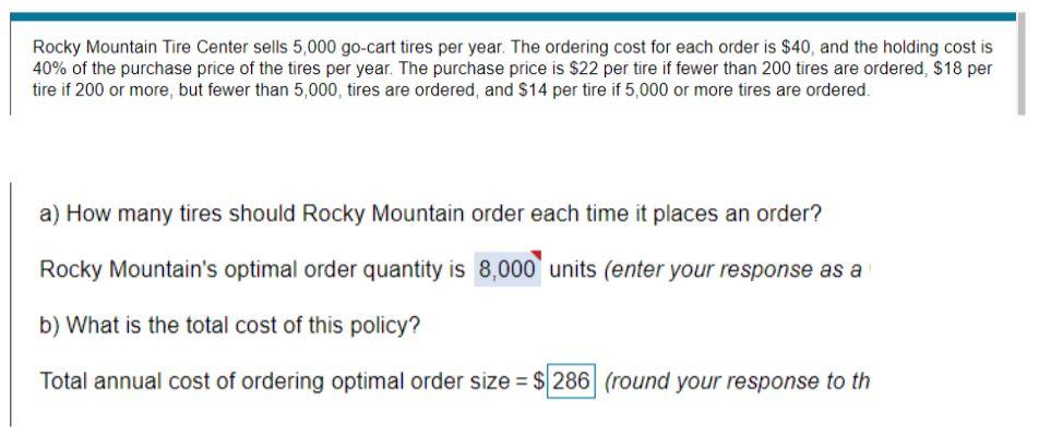 Rocky Mountain Tire Center sells 5,000 go-cart