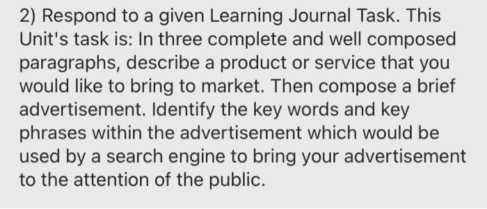 . don't write your answer on a paper please and