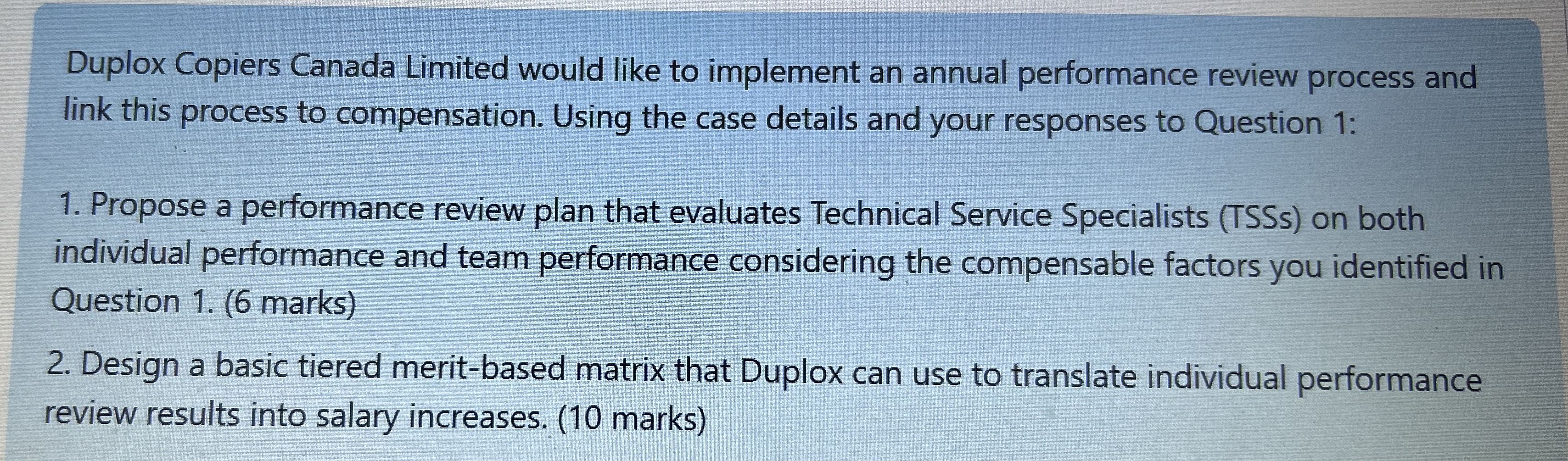 Duplox Copiers Canada Limited would like to