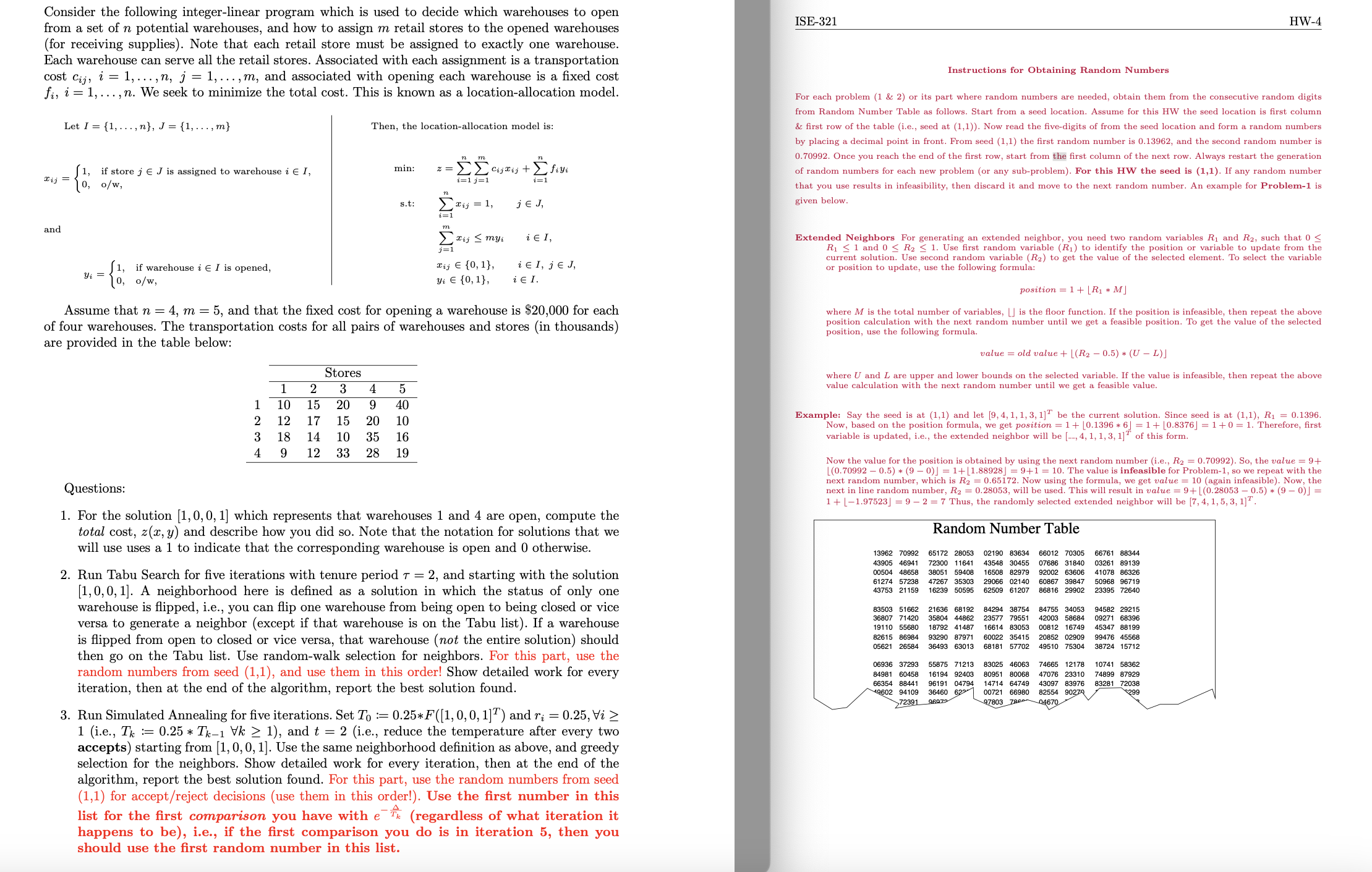 Problem # 2 Consider the following integer -