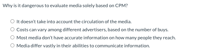 Why is it dangerous to evaluate media solely