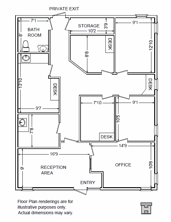 Review the floor plan. After reading chapter ten