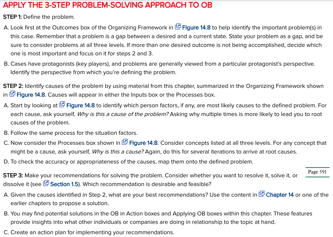 PROBLEM-SOLVING APPLICATION CASE Cultures Clash