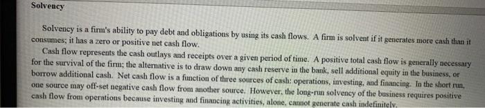 This question is read the question above and use