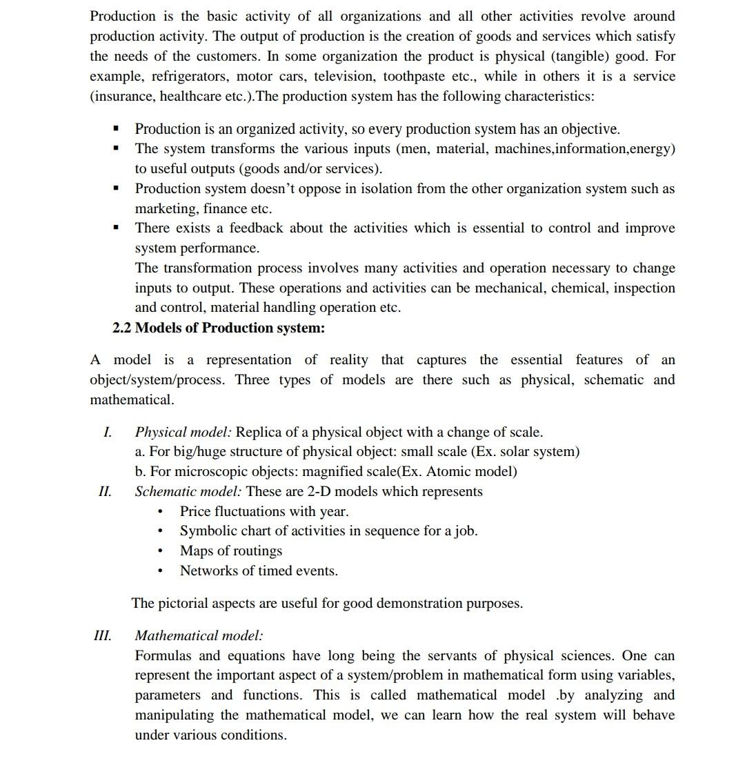 Question In Operation Management .. IF YOU DO NOT