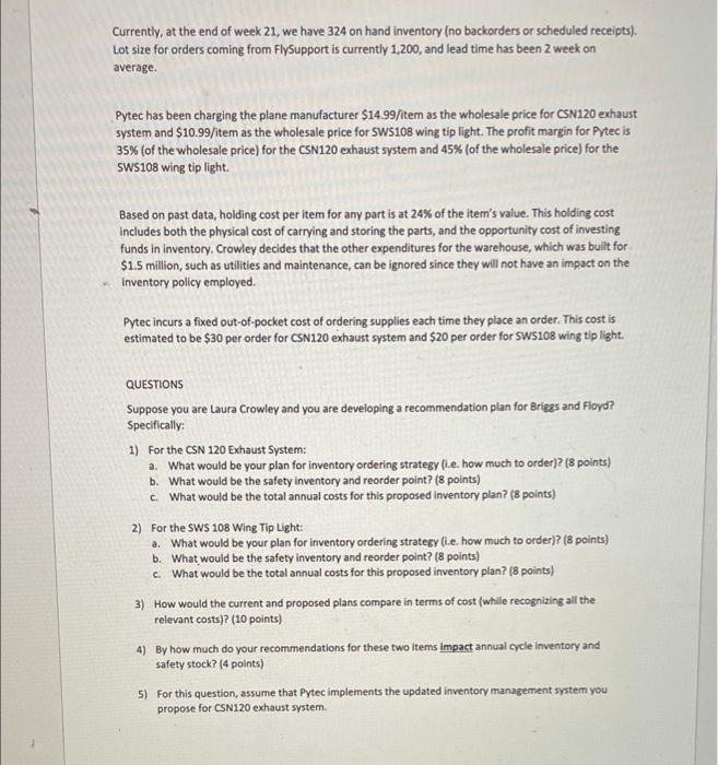 PLEASE ONLY ANSWER QUESTION 5 PLEASE ONLY ANSWER