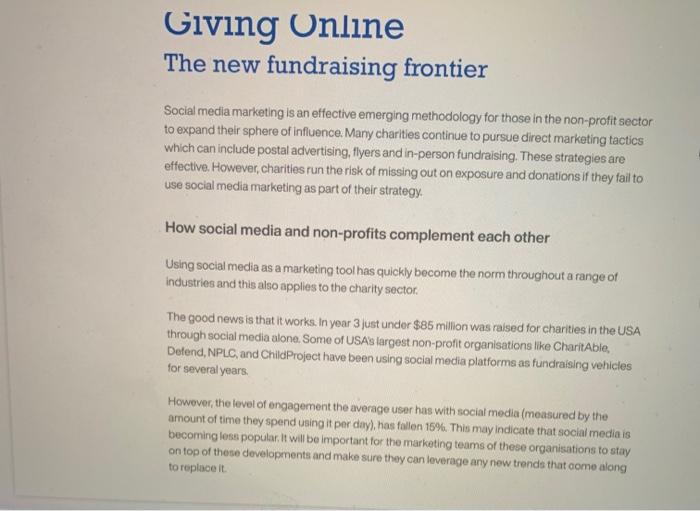 Which of the following charities raised the most