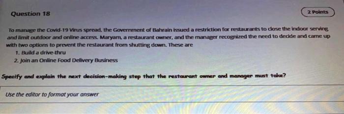 What is the answer? 1 Point Question 2 Mohammed,