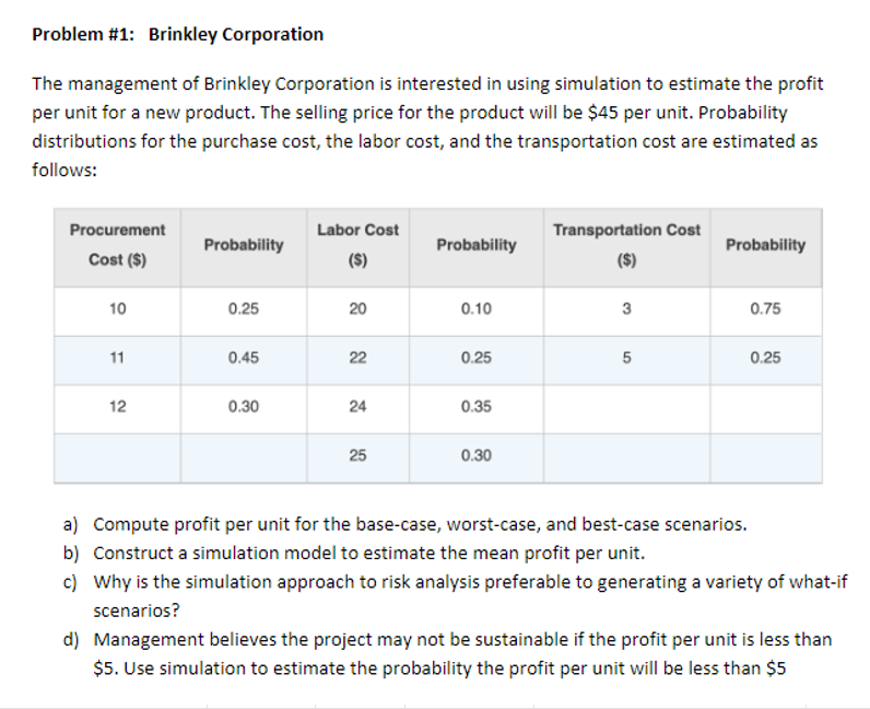 Please complete letter B and show work and excel