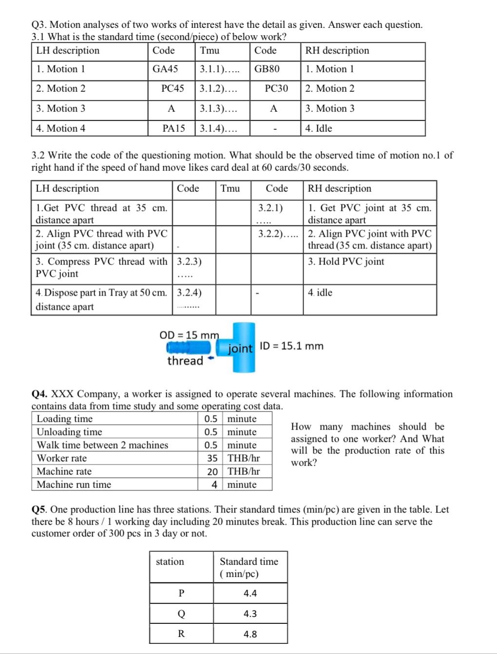 I need help within 2 hours pleaseee Q3. Motion