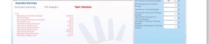 M Executive Summary Executive Summary HRA Team