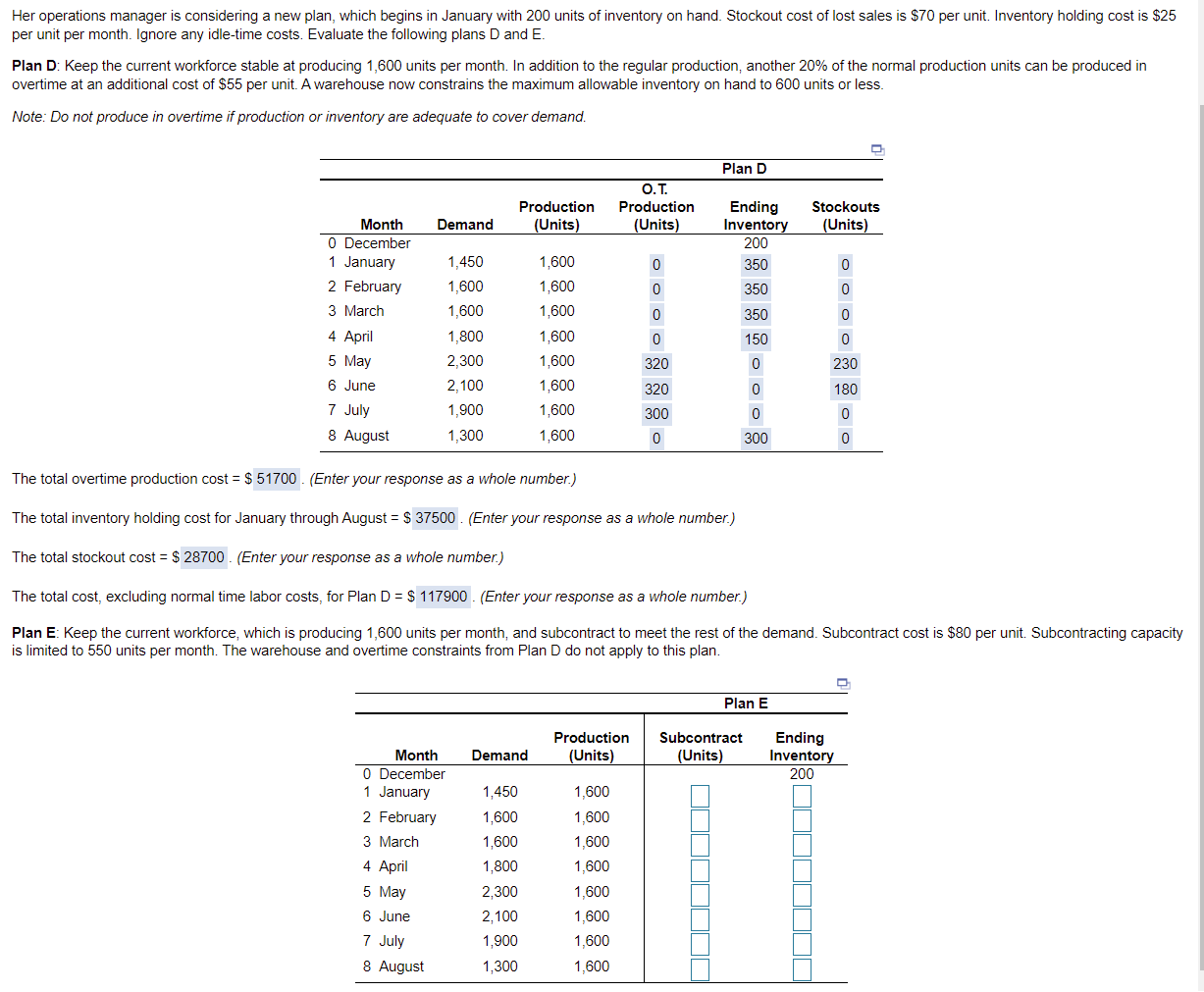 PLEASE EXPLAIN HOW TO DO IT!!!! Her operations