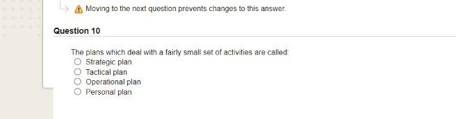 > A Moving to the next question prevents changes