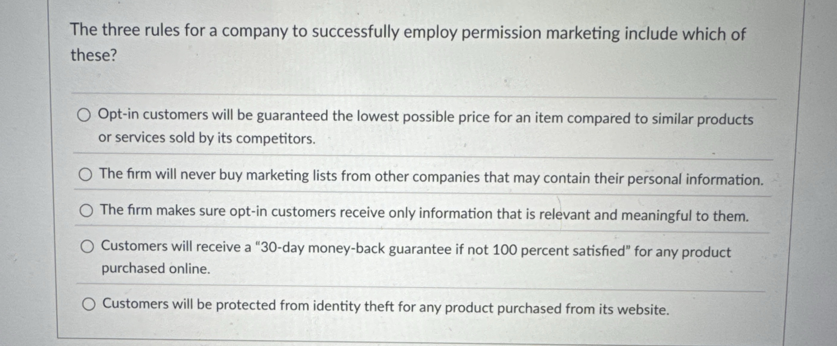 Which step in implementing multichannel marketing