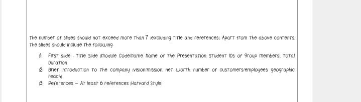 please just give me the data according to this