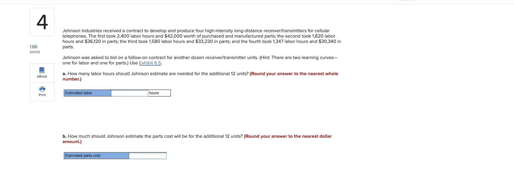 4 Johnson Industries received a contract to