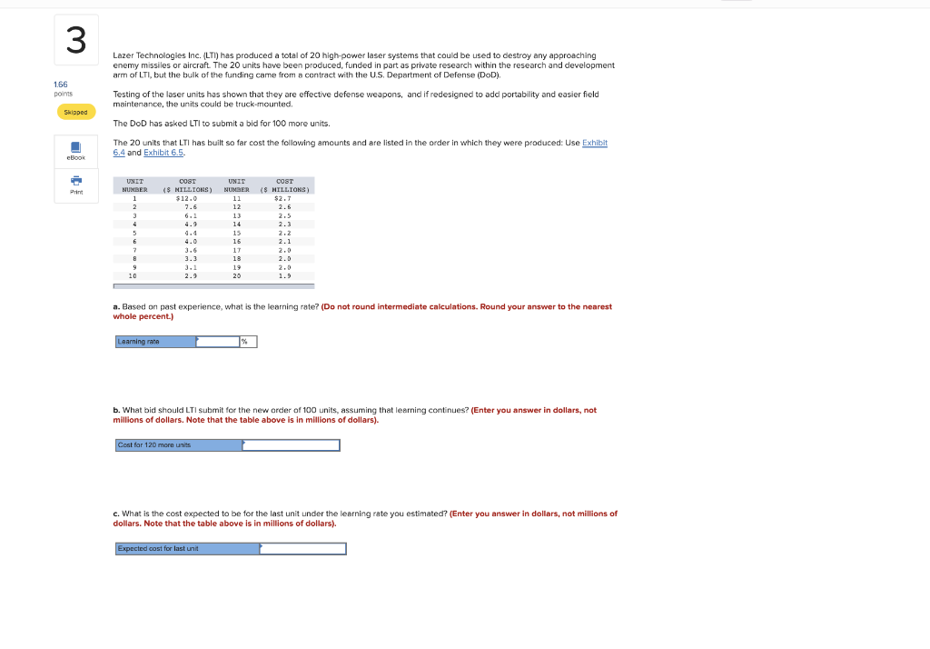3 1.66 points Lazer Technologies Inc. (LTI) has