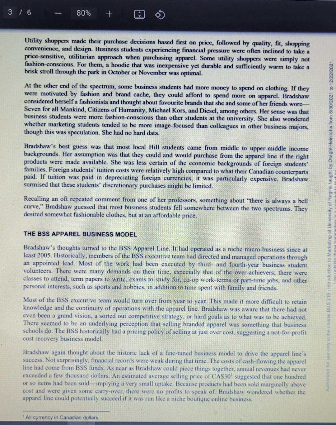 RETHINKING B-SC'OOL APPAREL AT HILL Professors