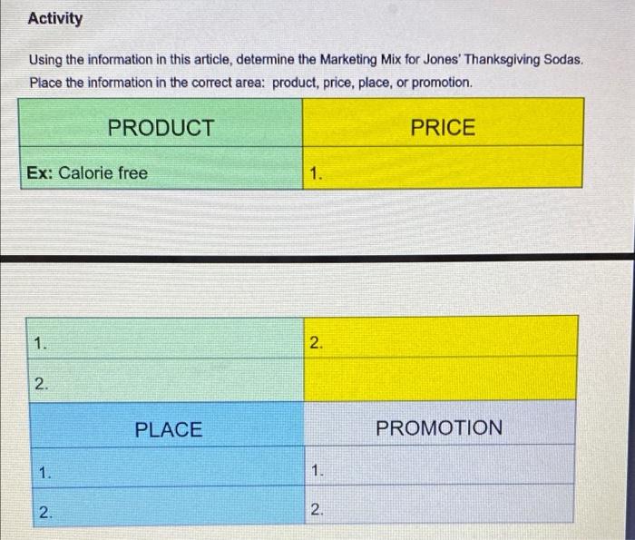 please help me using the following article answer