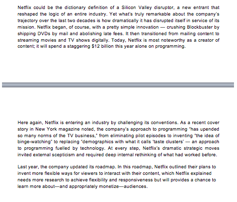 CASE STUDY: Please read the following case study