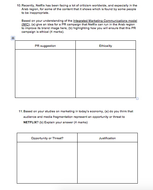 CASE STUDY: Please read the following case study